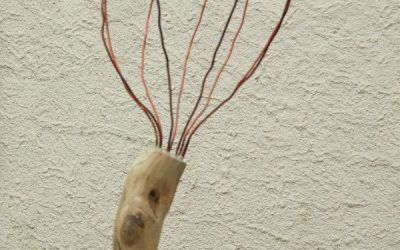 un masseur de tête …support de chapeau