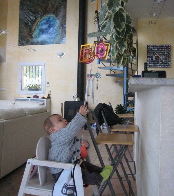 Un carillon coloré pour Leon, mon petit fils