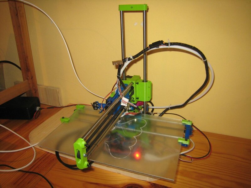 Imprimante 3D Smartrap modifiée par Charles