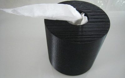 un distributeur de papier en impression 3D