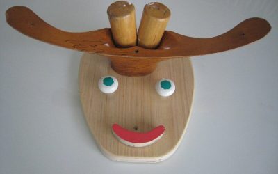 Un cerf porte serviettes pour Maïlys, ou plutôt un orignal porte serviettes comme dit la branche canadienne de la famille