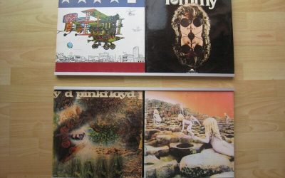 Des cadres pour présenter les pochettes de 33 T