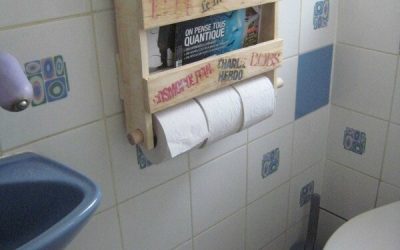 De la lecture dans les toilettes