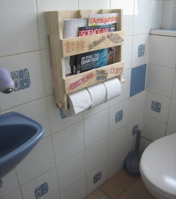 De la lecture dans les toilettes