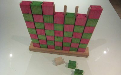 Un puissance 4 en bois pour Léon