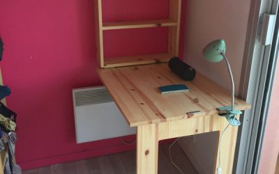 Une table pliable pour Chloé et Romain