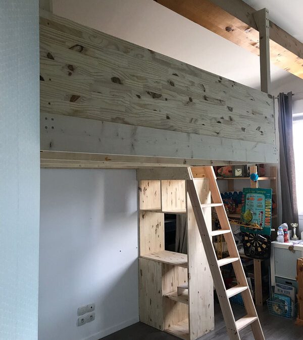 Une mezzanine pour Léon