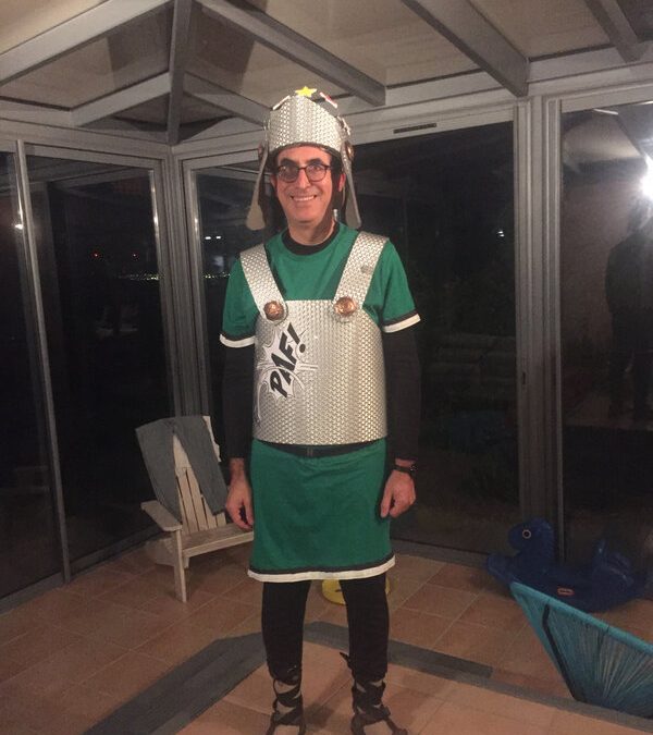 Un déguisement de légionnaire romain pour la fête de Sulauze