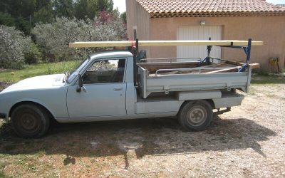 Une amélioration pour la 504, un support de charge longues à l&rsquo;arriere