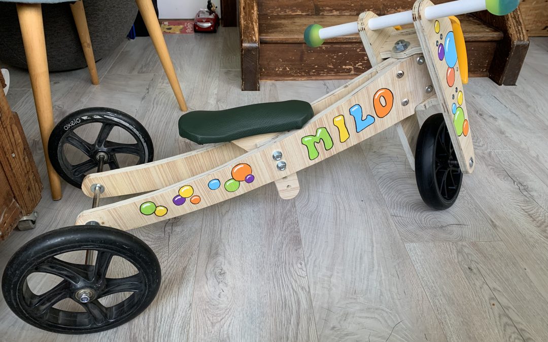 Une (quatrième) draisienne pou Milo