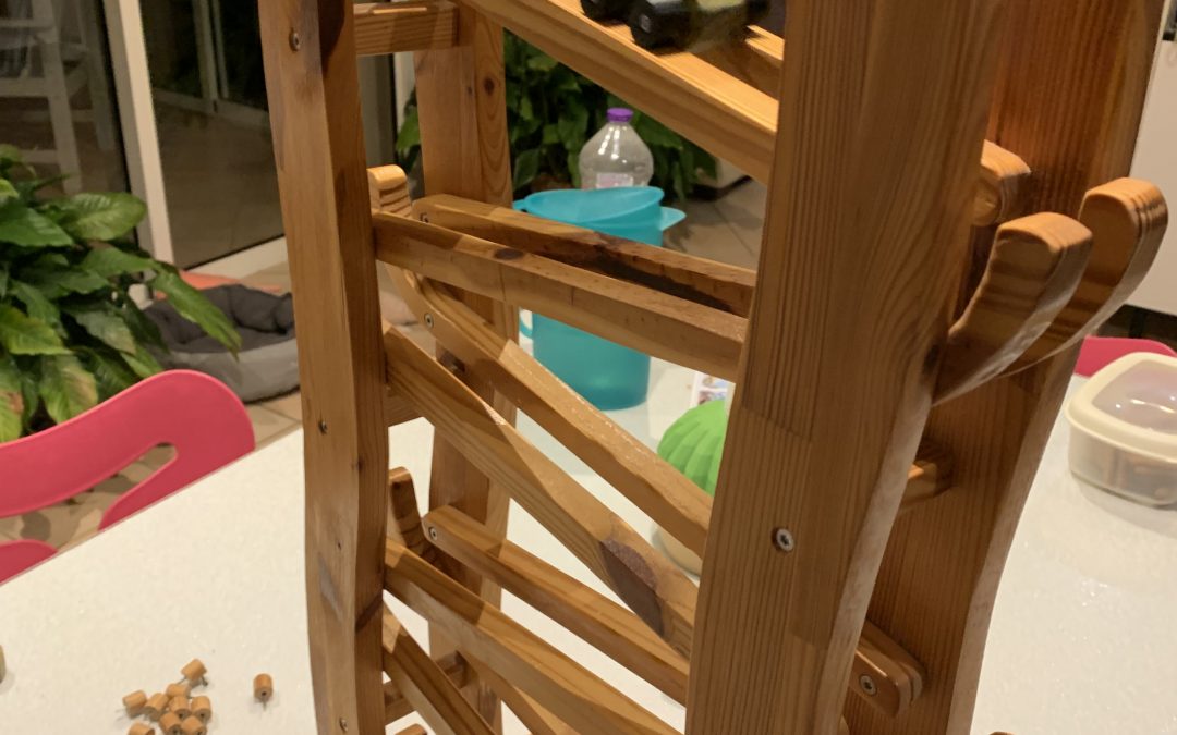 La rénovation des voitures de l&rsquo;ancien jeu de rampes