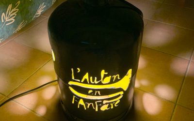 Une (autre) lampe bouteille de gaz