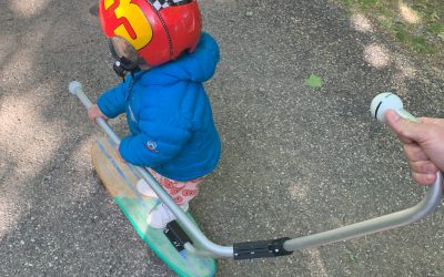 Milo va faire du skate à 2 ans!
