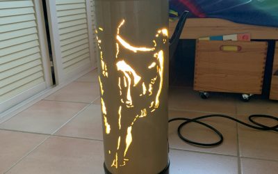 Une (autre) lampe extincteur pour l’anniversaire de François