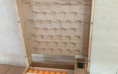 Un jeu d’arcade en bois pour les 10 ans de Charles